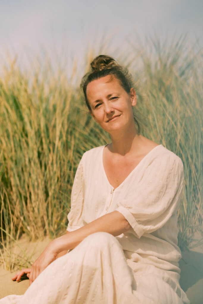Harmke in de duinen